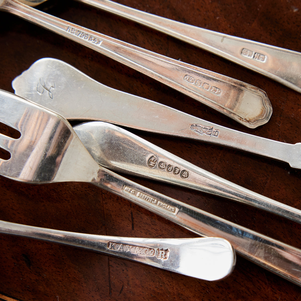 Silver Plate Cutlery - Caitlin Wilson Designs