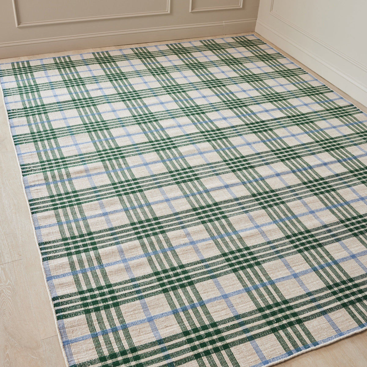 Cambridge Rug in Ridgeway Plaid - Caitlin Wilson Designs