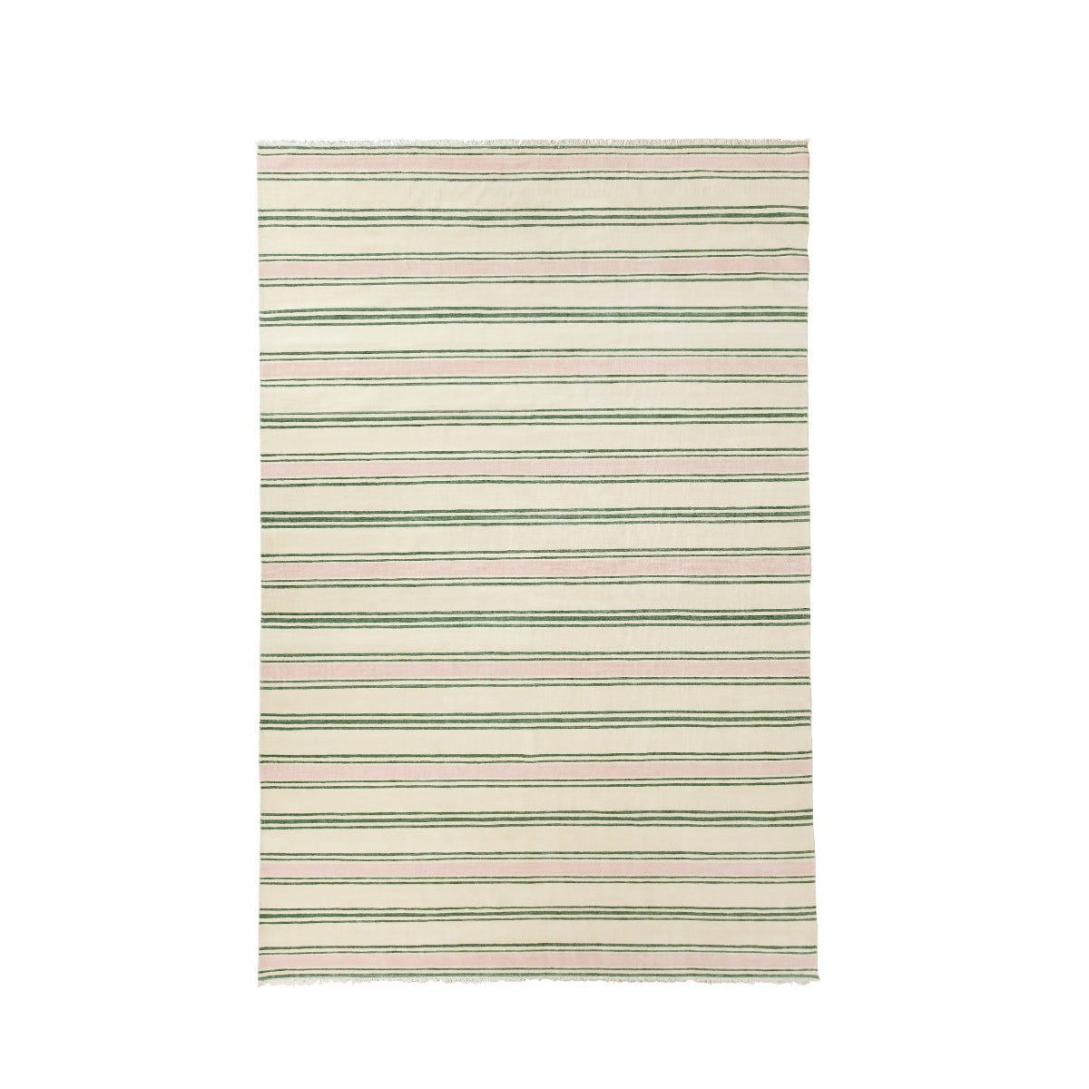 Trudy Rug in Pink Stripe  Sample- Caitlin Wilson Designs