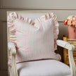 Carolina Stripe Pillow in Pink Salt - Caitlin Wilson Designs