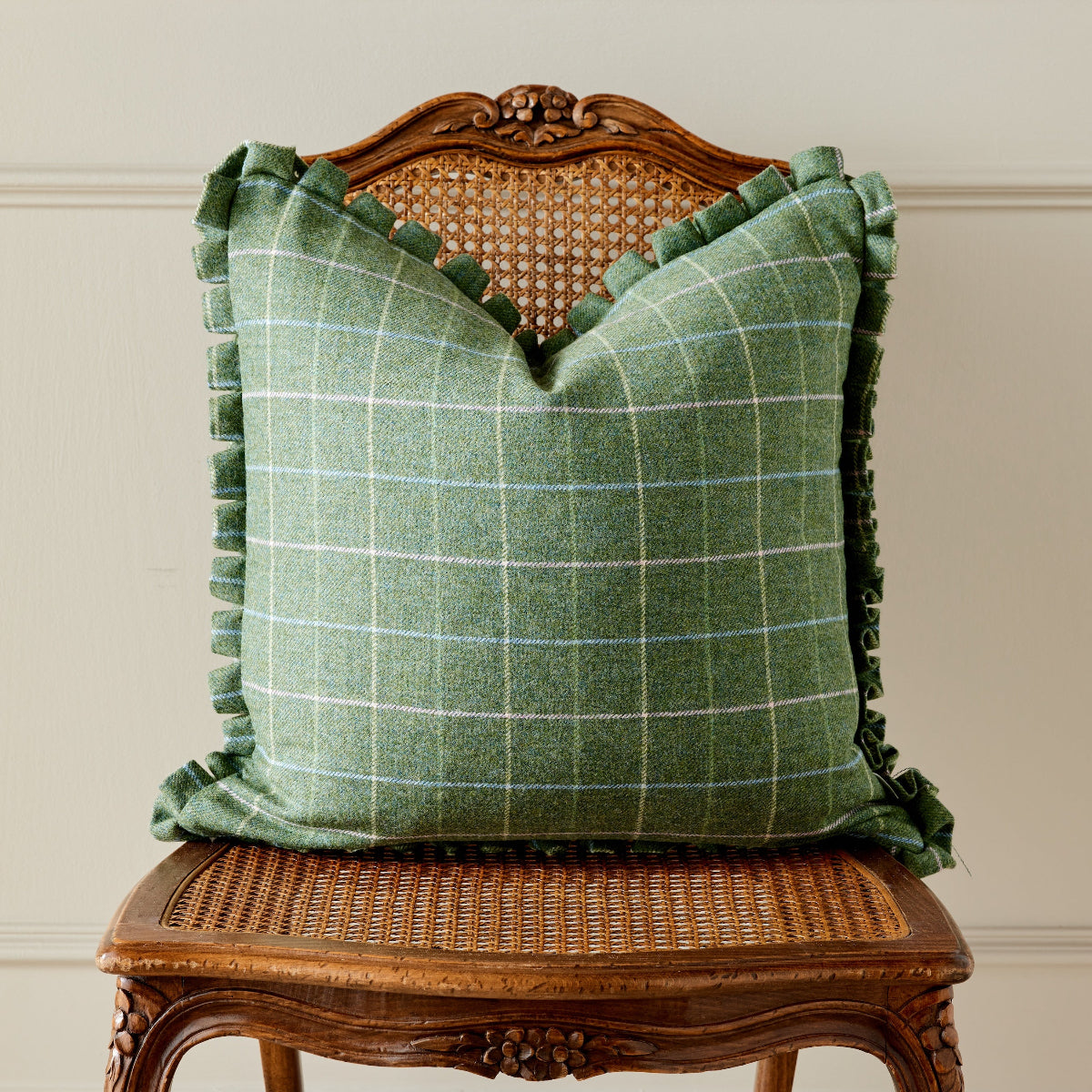 Greenwich Check Pillow - Caitlin Wilson Designs