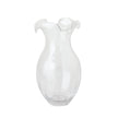 Large Ruffle Rim Vase Clear - Caitlin Wilson Design 