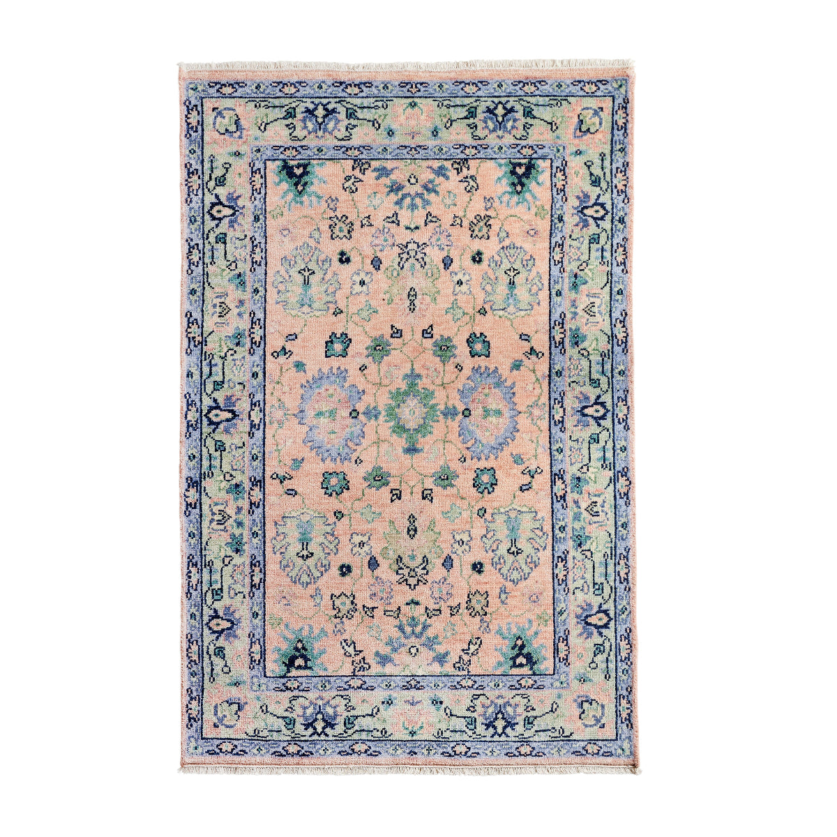 Ankara Rug in Grapefruit - Caitlin Wilson Design 