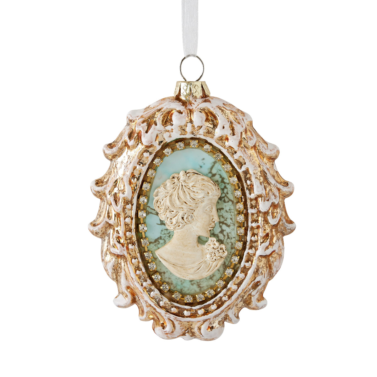 Framed Cameo Glass Ornament Set - Caitlin Wilson Design 