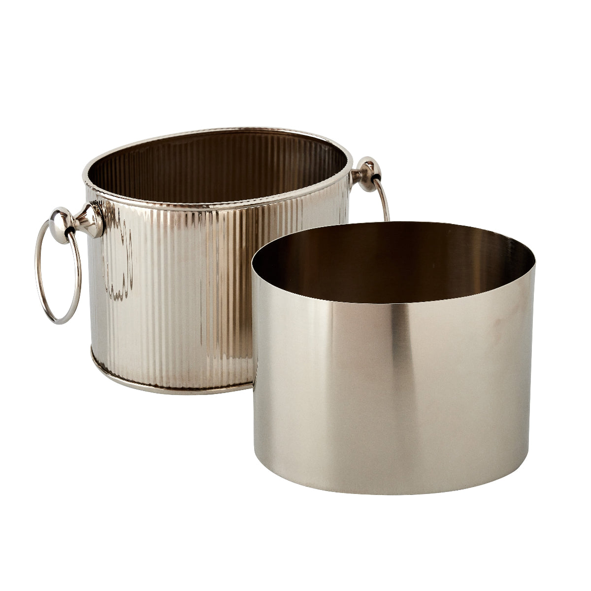 Rowan Ice Bucket in Nickel - Caitlin Wilson Design 