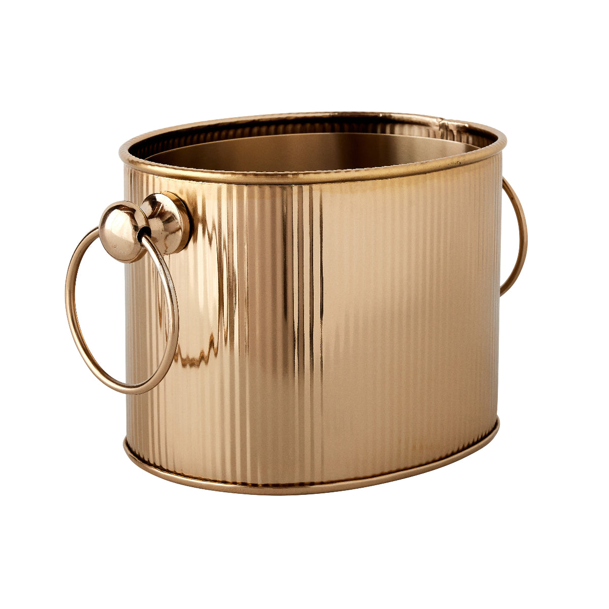 Rowan Ice Bucket in Brass - Caitlin Wilson Design 