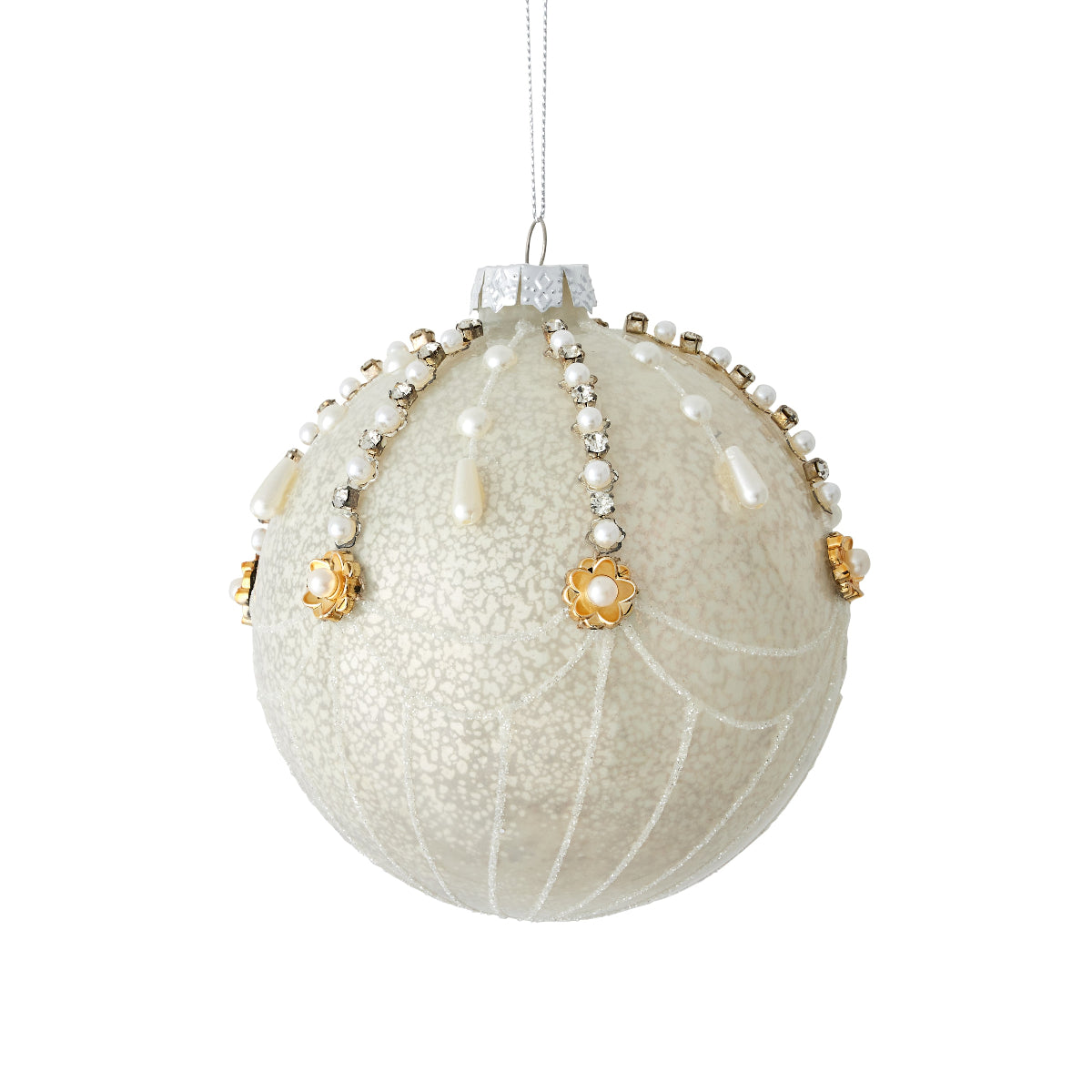 Couronne d’Ivoire Round Ornament - Caitlin Wilson Design 