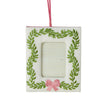 Maria Embroidered Photo Frame Ornament - Caitlin Wilson Design 