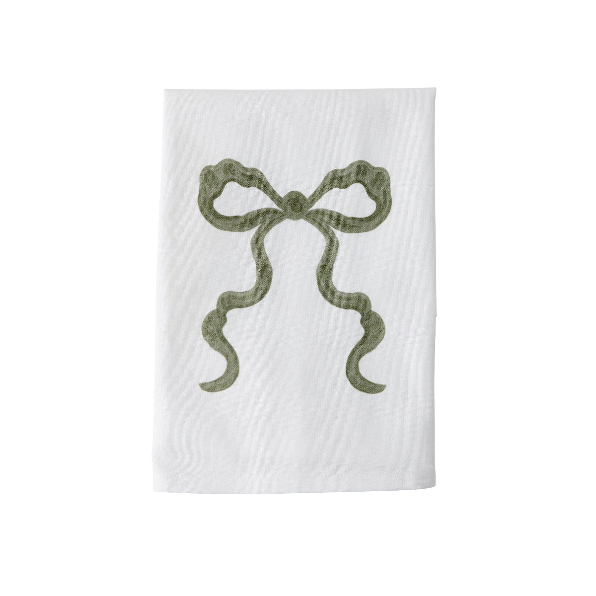 Green Bow Kitchen Towel - Caitlin Wilson Design 