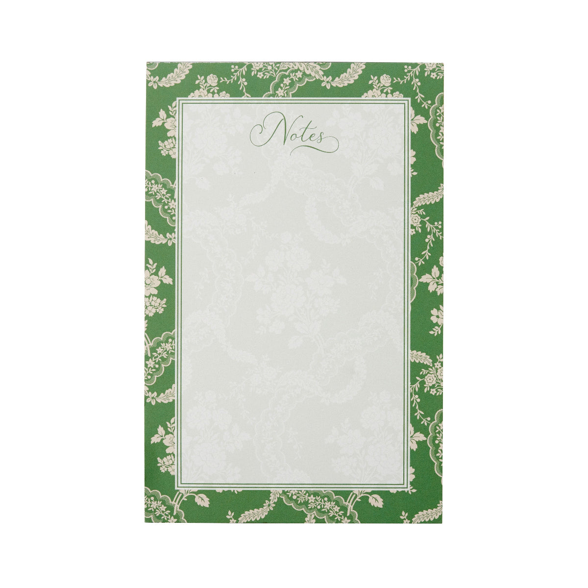 Jardin Vert Lace Large Notepad - Caitlin Wilson Design 