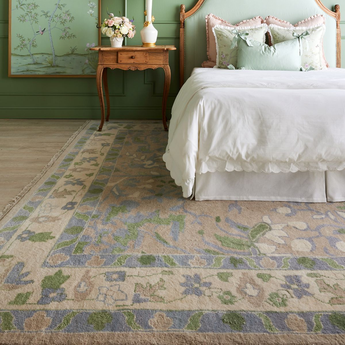 Aviary Rug in Sage