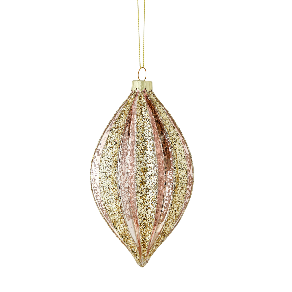 Glitter Mercury Finial Ornament - Caitlin Wilson Designs