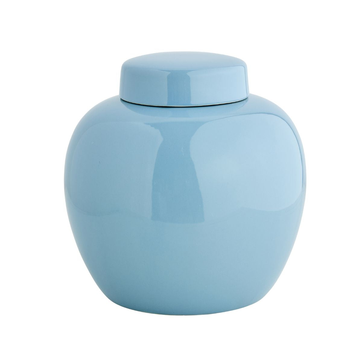 Round Aviary Jar in Blue