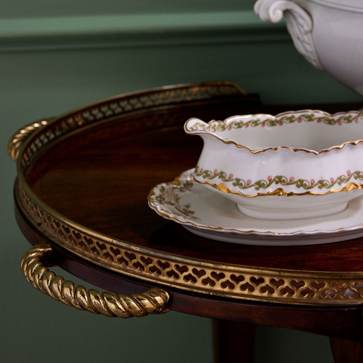 Haviland French Gold & Cream China Set - Caitlin Wilson Design