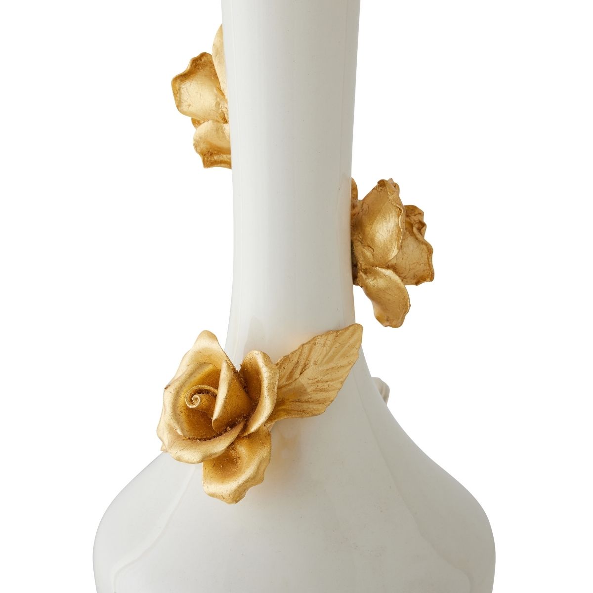 Climbing Roses Lamp in White