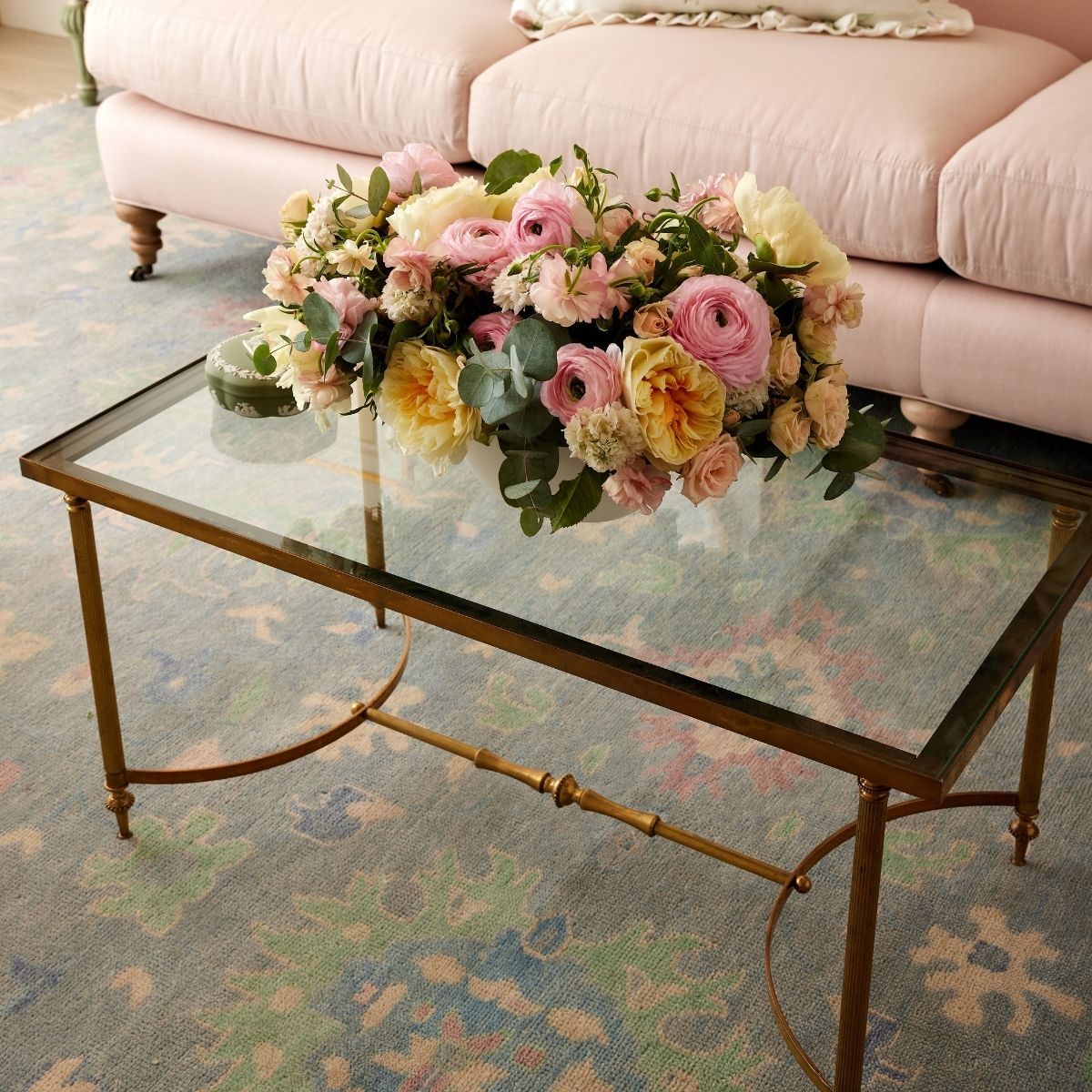 Glass Coffee Table - Caitlin Wilson Design