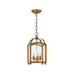 Arch Top Mini Lantern in Antique-Burnished Brass - Caitlin Wilson Design