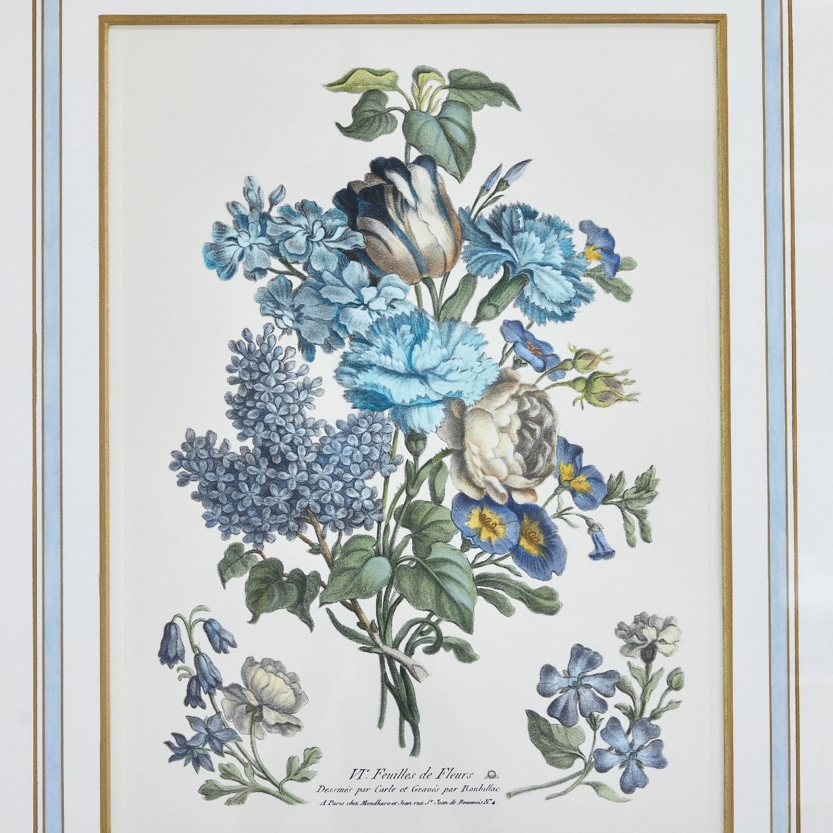 Blue Floral Bouquets 1