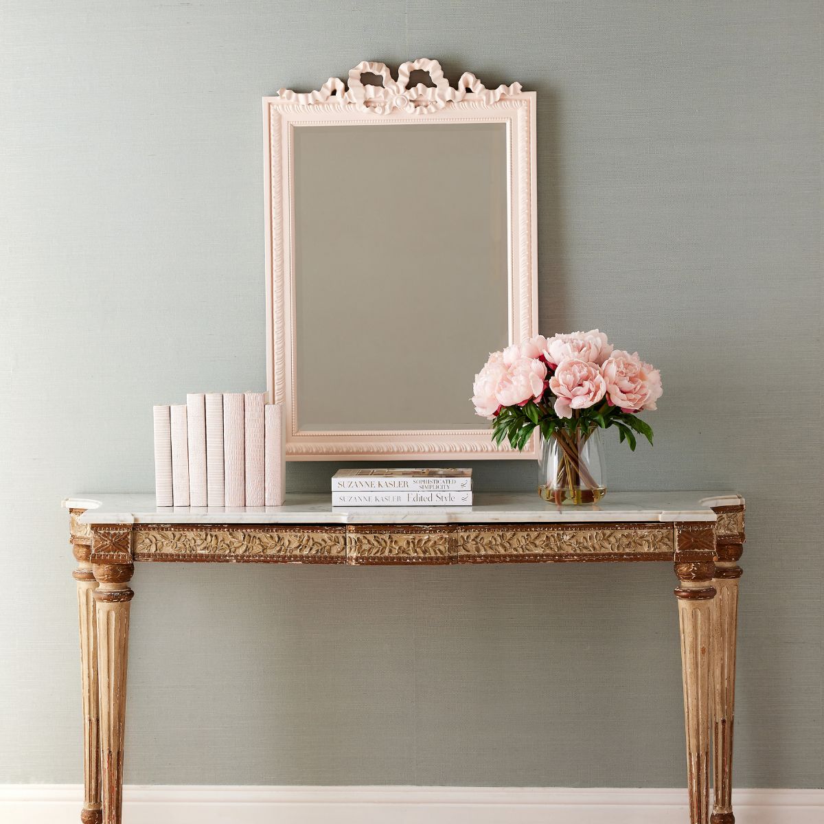 Clarence Wall Mirror Pink