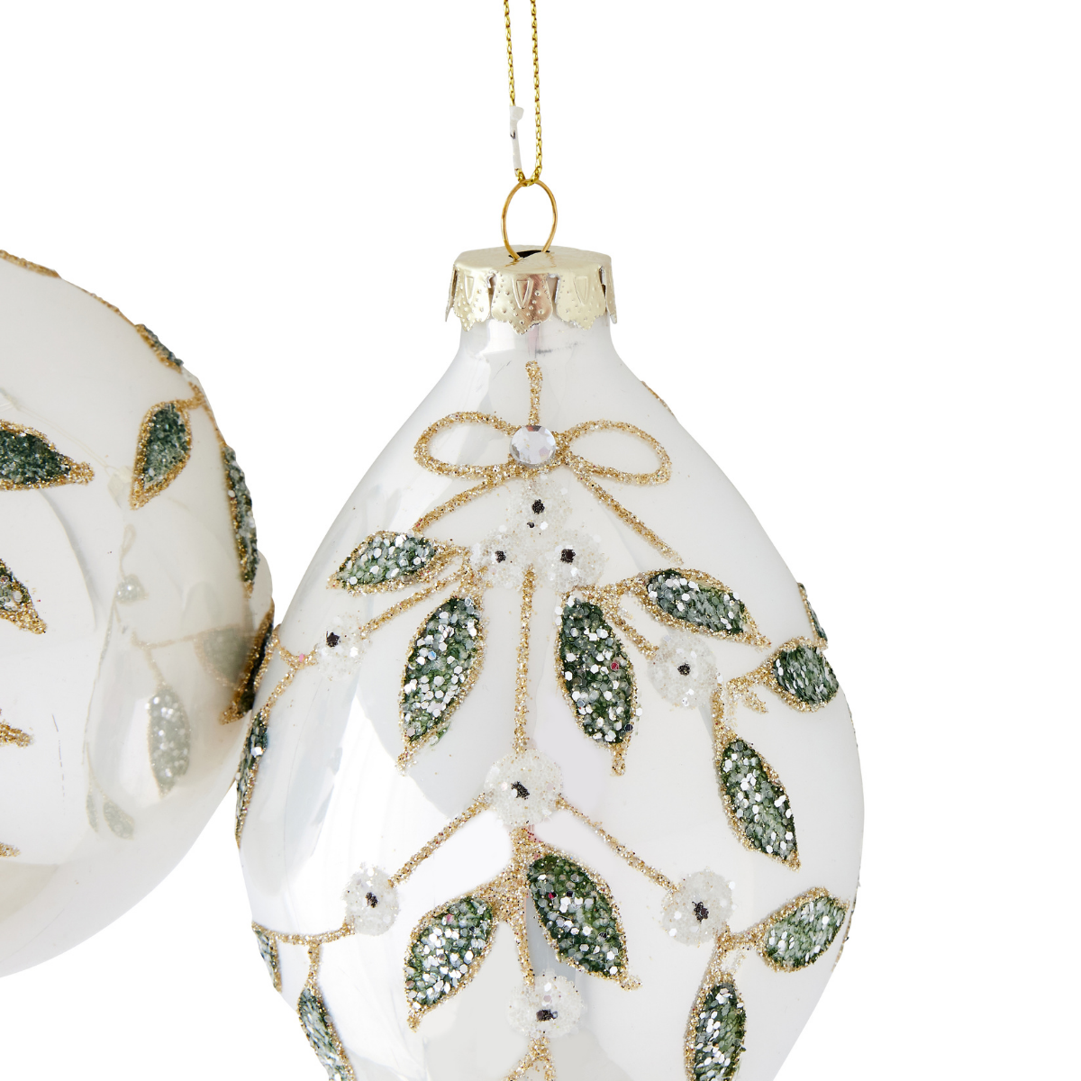 Leaf Ornament, Set of 2 - Caitlin Wilson Designs