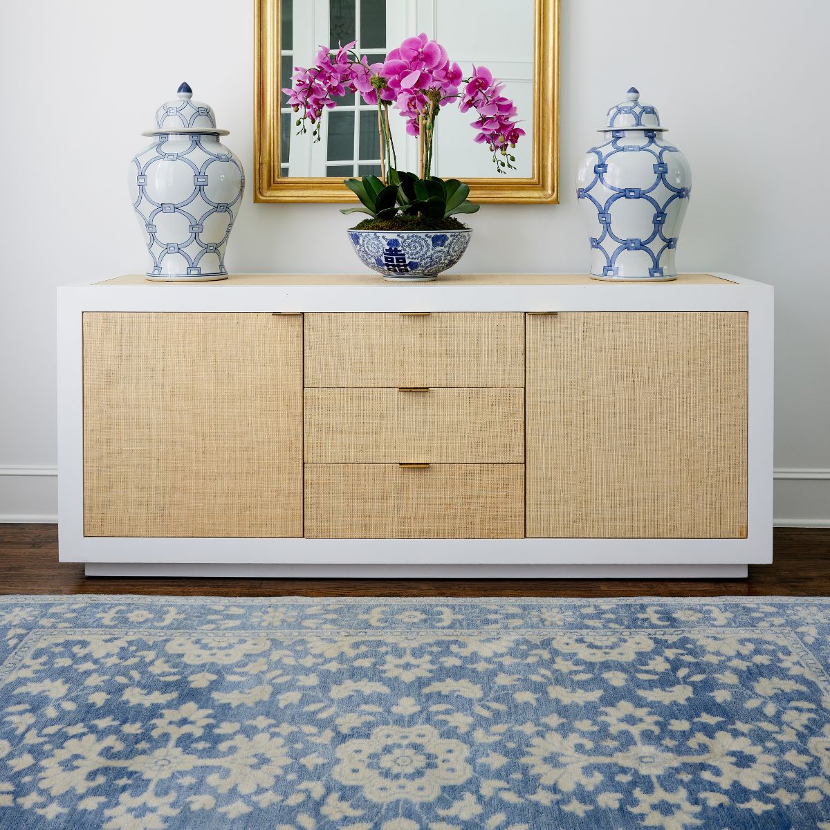 Emma Rug in French Blue