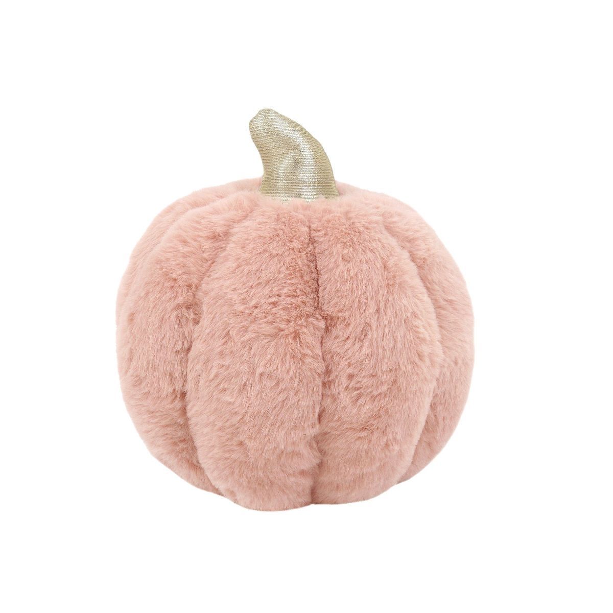 Pink Plush Pumpkin