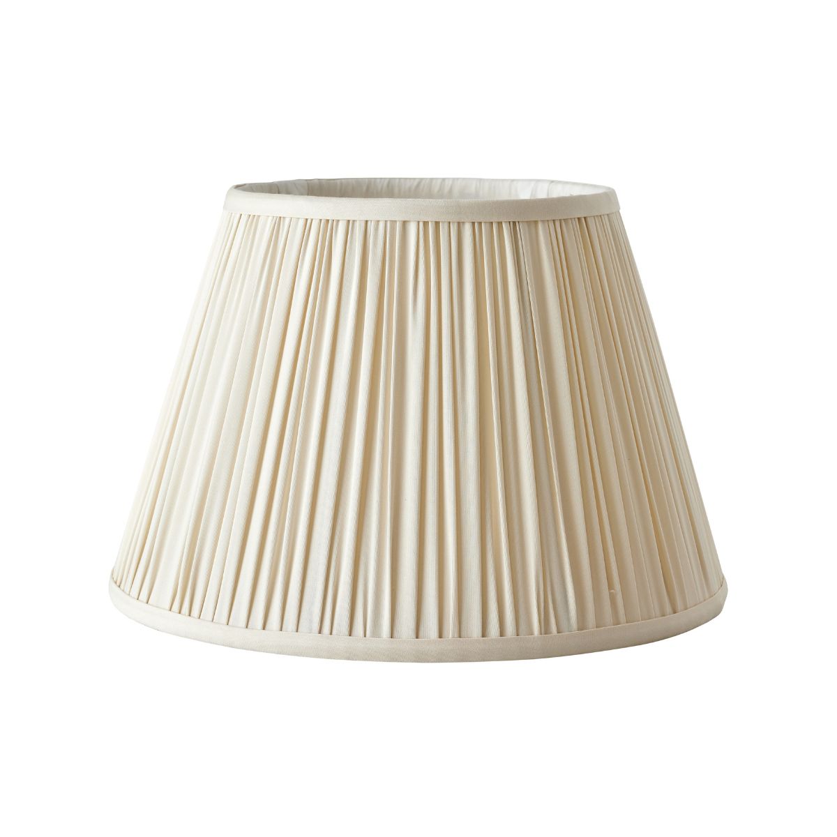 Grace Pleated Shade in Egg Shell