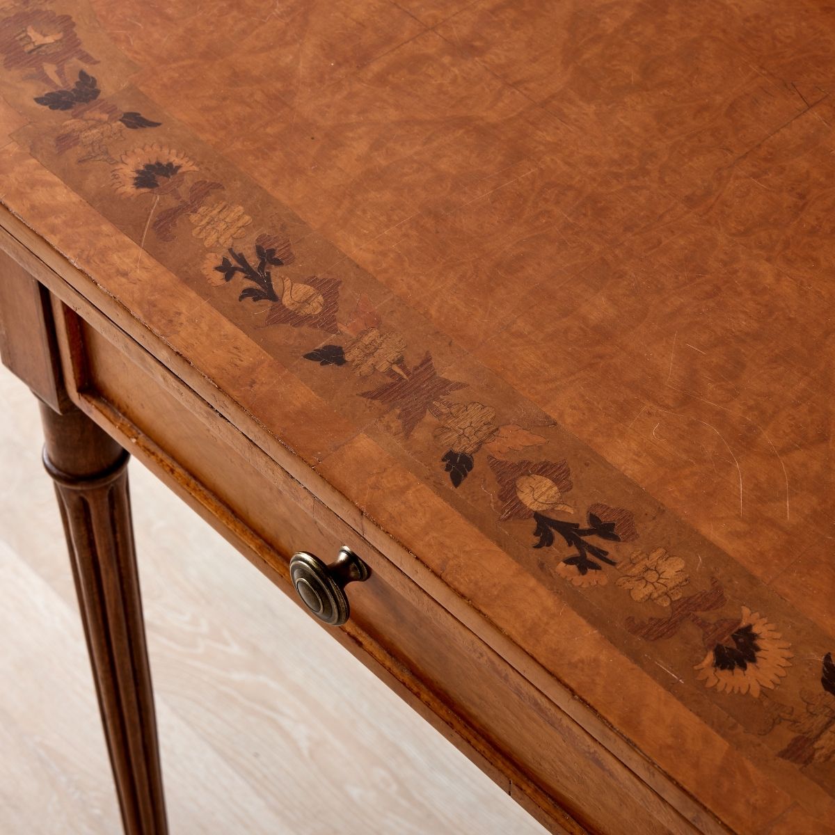 Inlay English Card Table - Caitlin Wilson Design