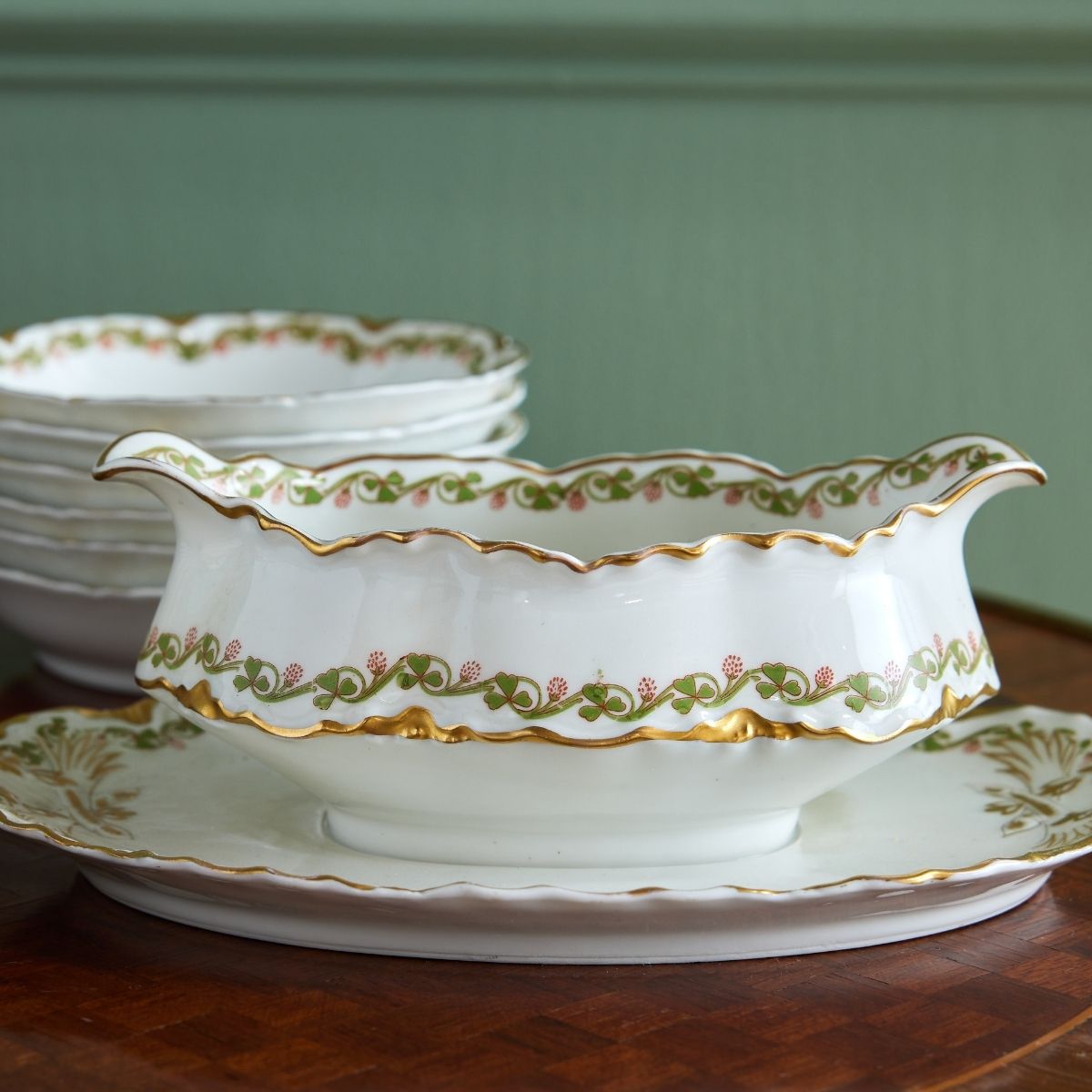 Haviland French Gold & Cream China Set | Caitlin Wilson