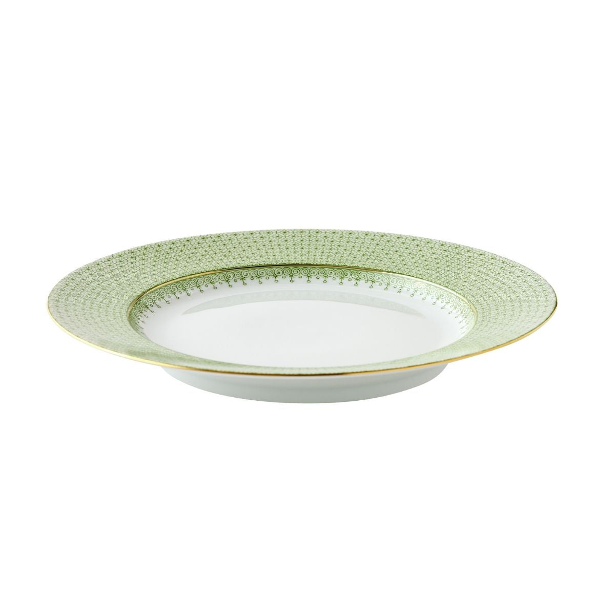 Tea Green Lace 5 Piece Place Setting