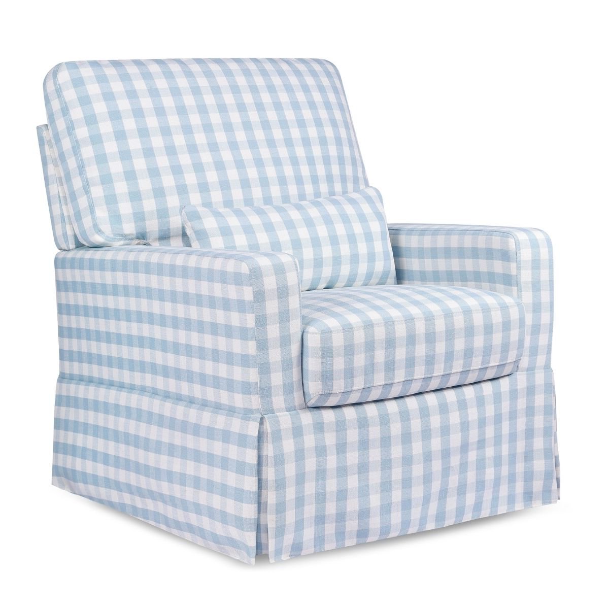 Crawford Pillowback Comfort Swivel Glider