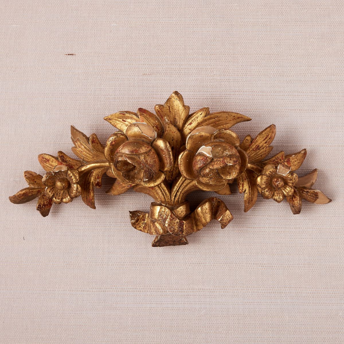 18th Century Carved Floral Fragmant - Caitlin Wilson Design