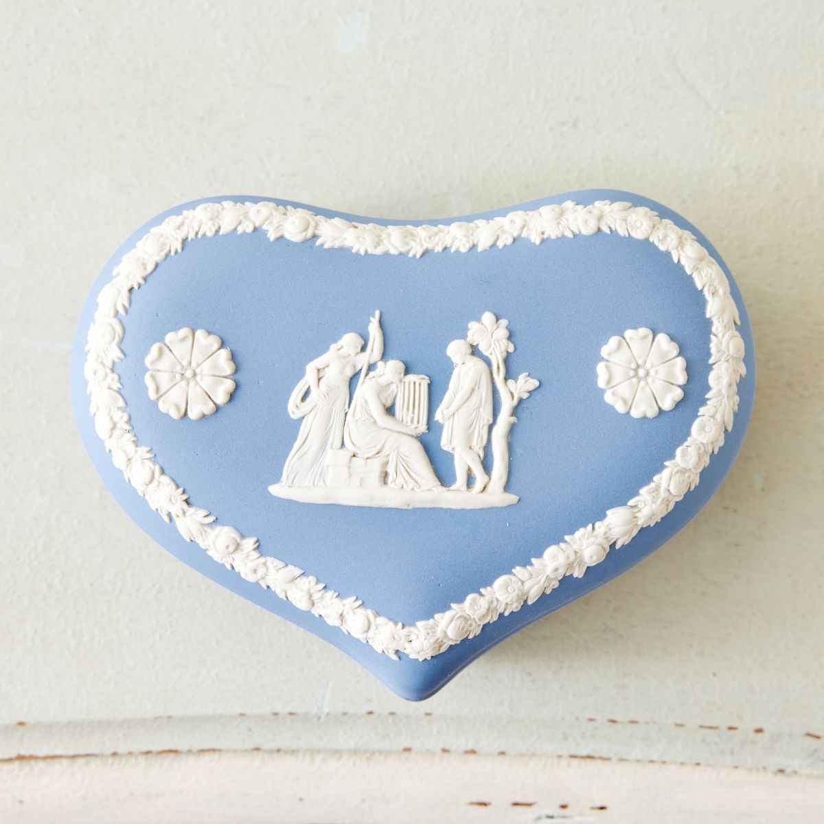 Wedgewood Heart Trinket Box - Caitlin Wilson Design