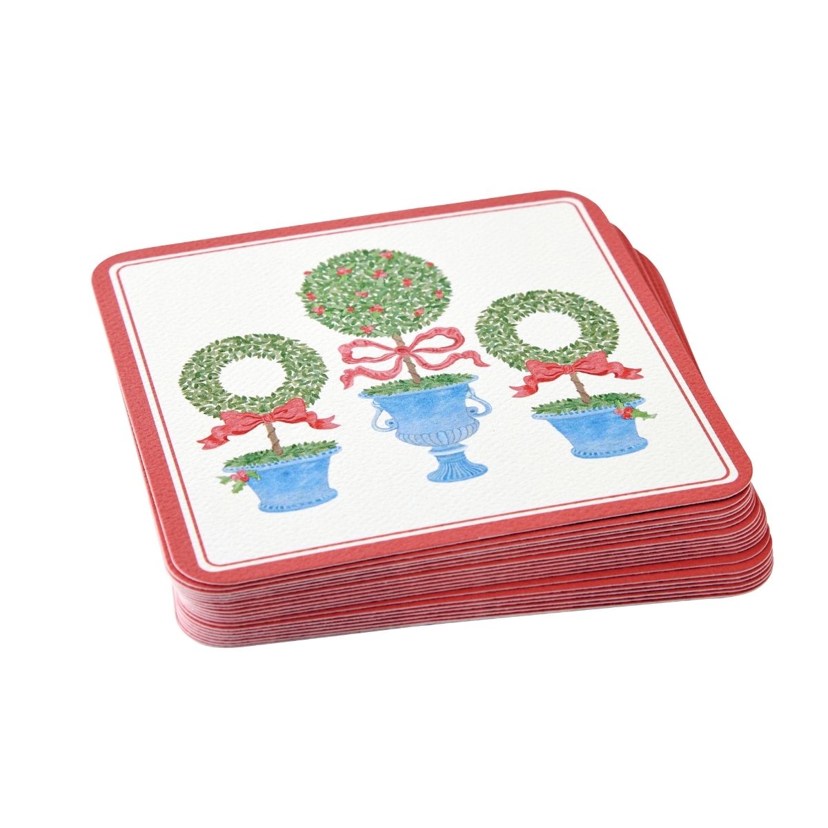 3 Boxwood Reversible Square Coaster