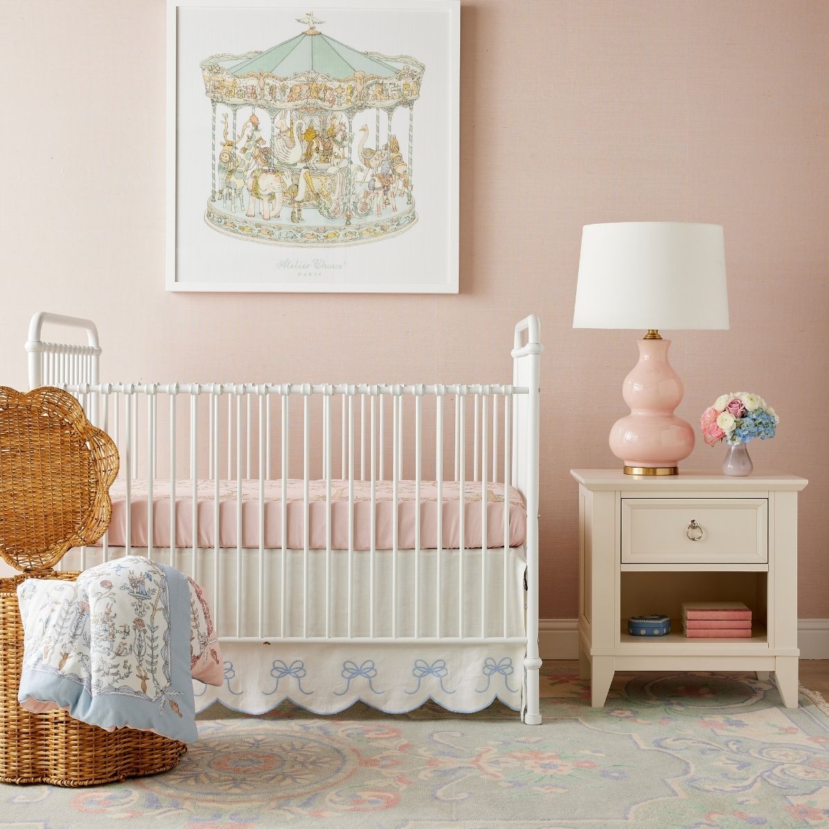 Jules Lamp in Blush