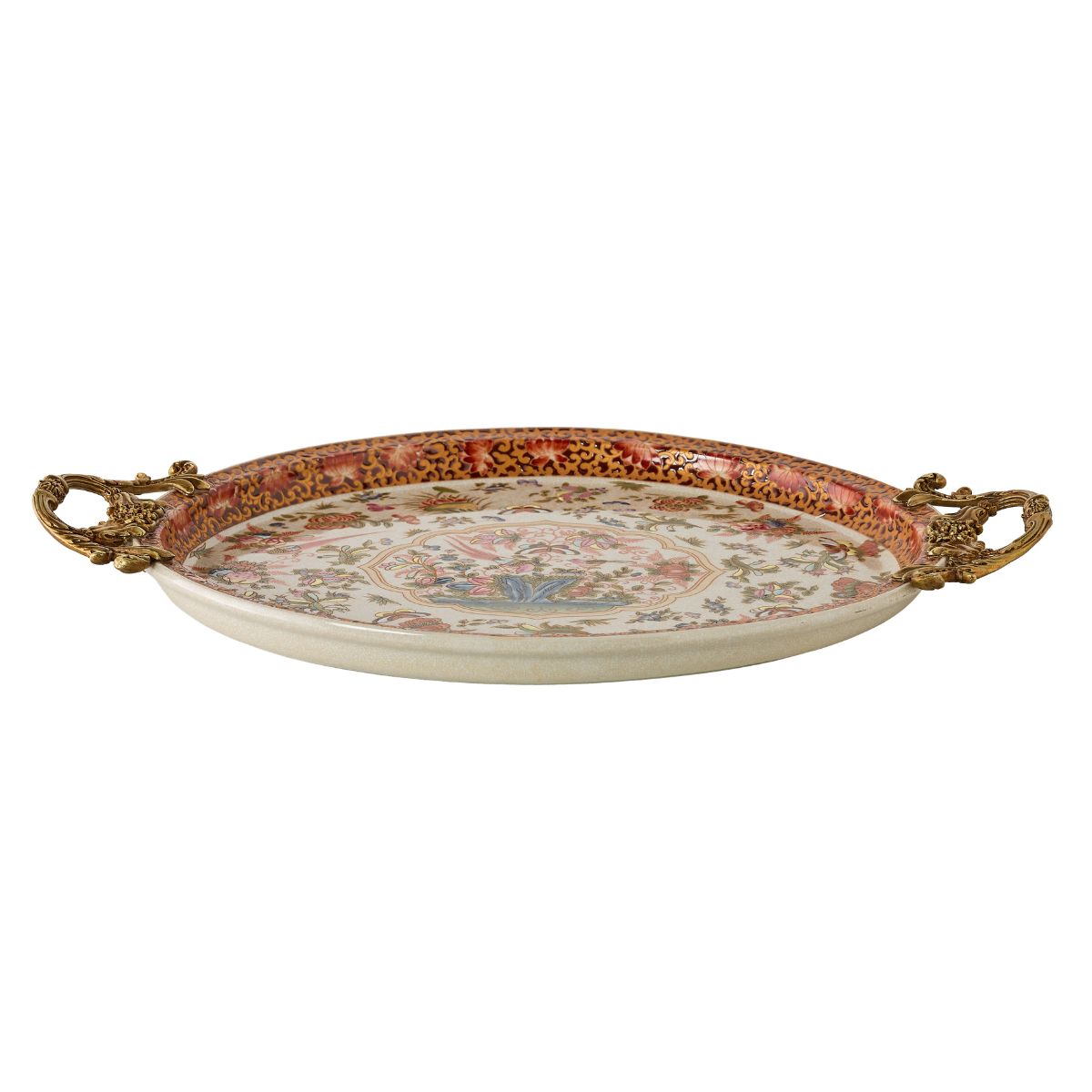 Regency Porcelain Oval Tray - Caitlin Wilson Design