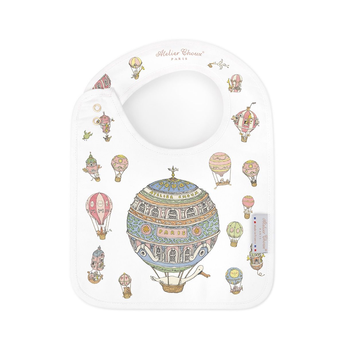 Atelier Choux Bib - Hot Air Balloons