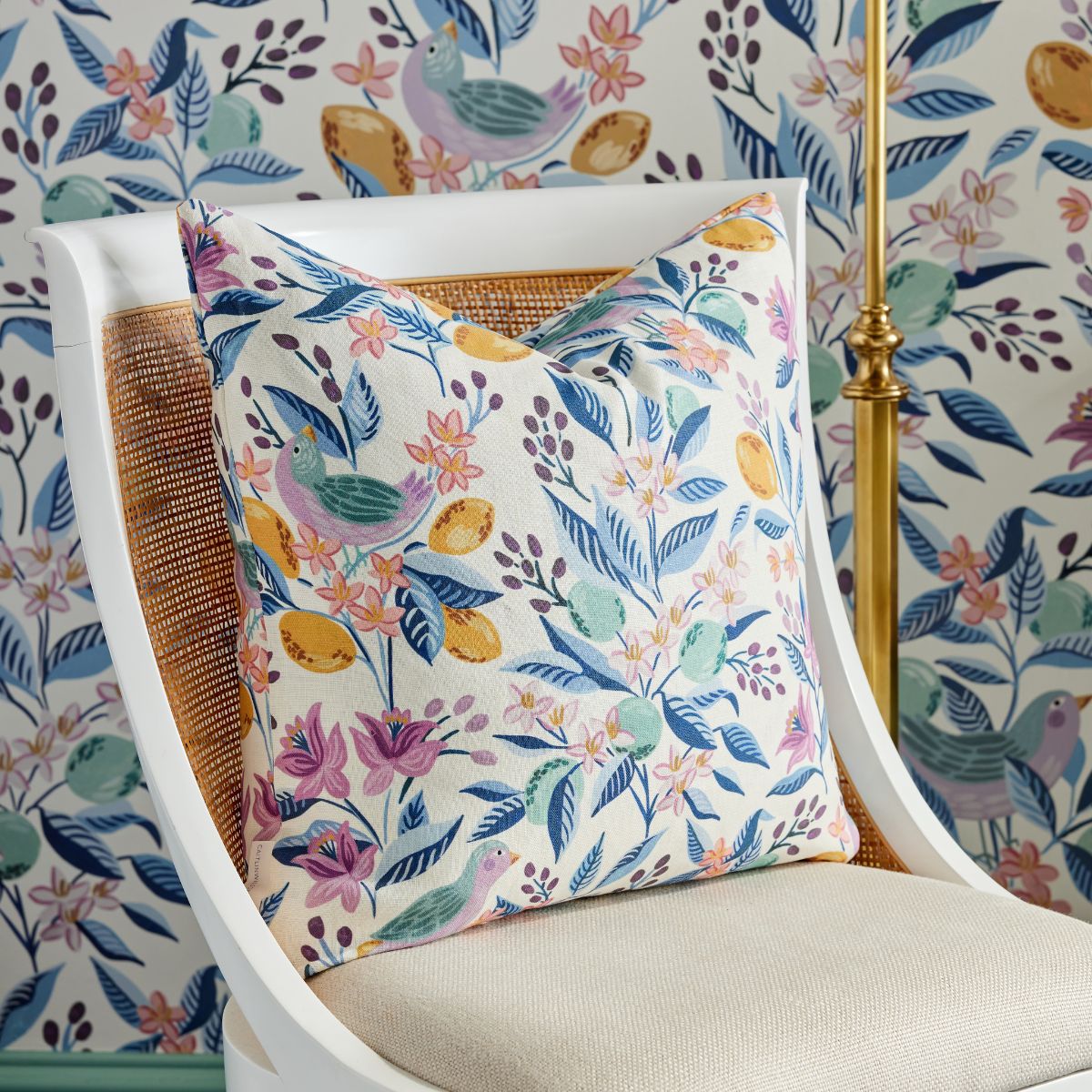 Citron Bleu Pillow Cover | Caitlin Wilson