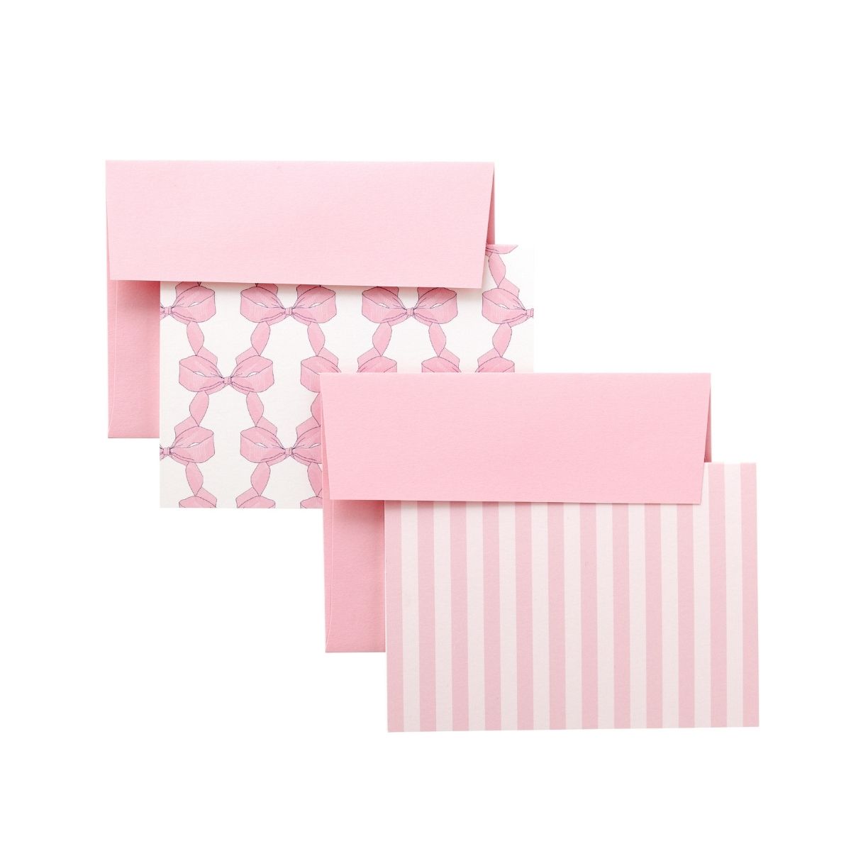 Blush Bows Petite Note Card Combo