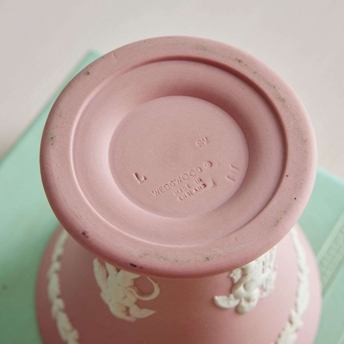 Wedgwood Pink Bud Vase