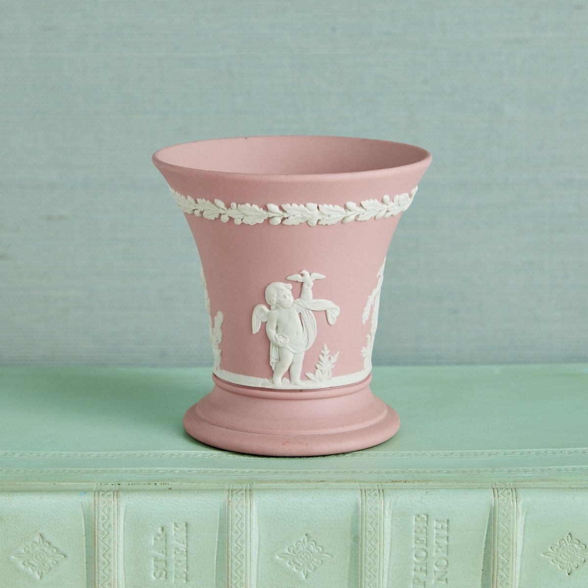 Wedgwood Pink Bud Vase