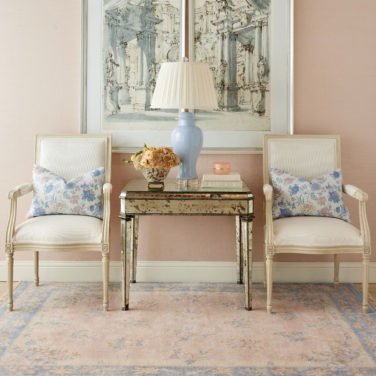 Miriam Rug in Blush