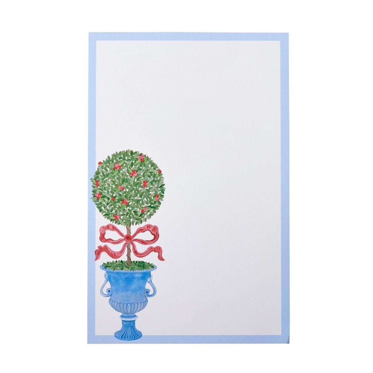 Boxwood Topiary Luxe Large Notepad