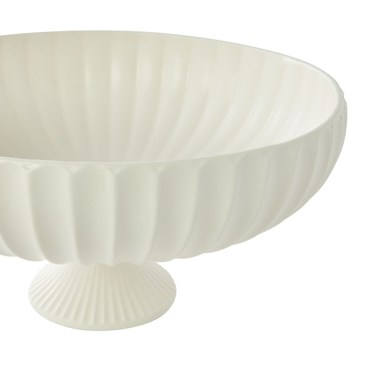 Large Fluted Stem Bowl