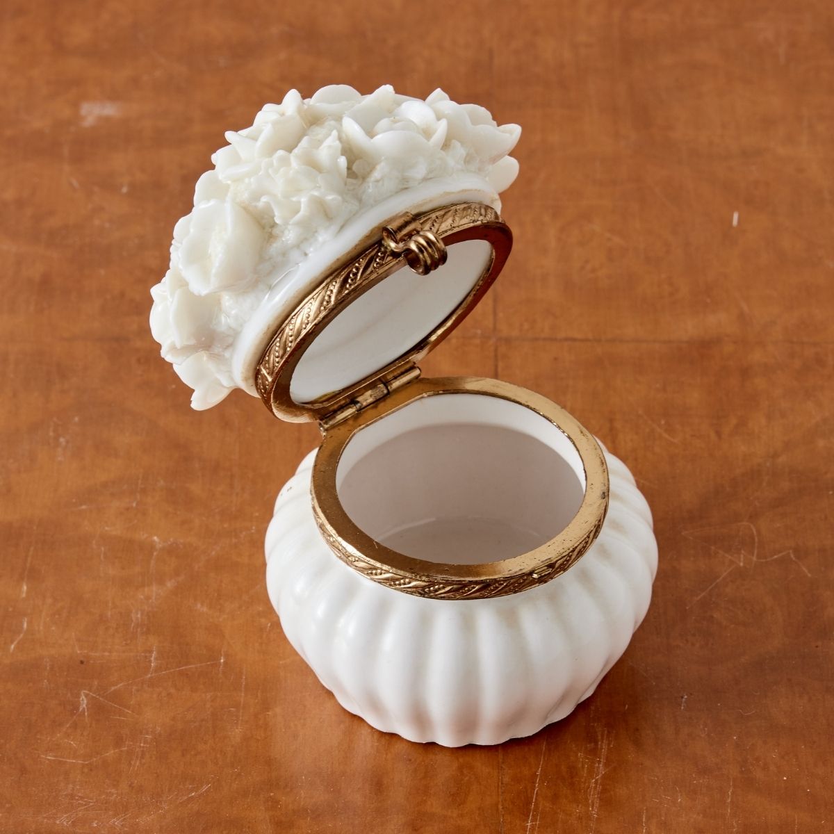 Porcelain Powder Jewelry Trinket Box - Caitlin Wilson Design