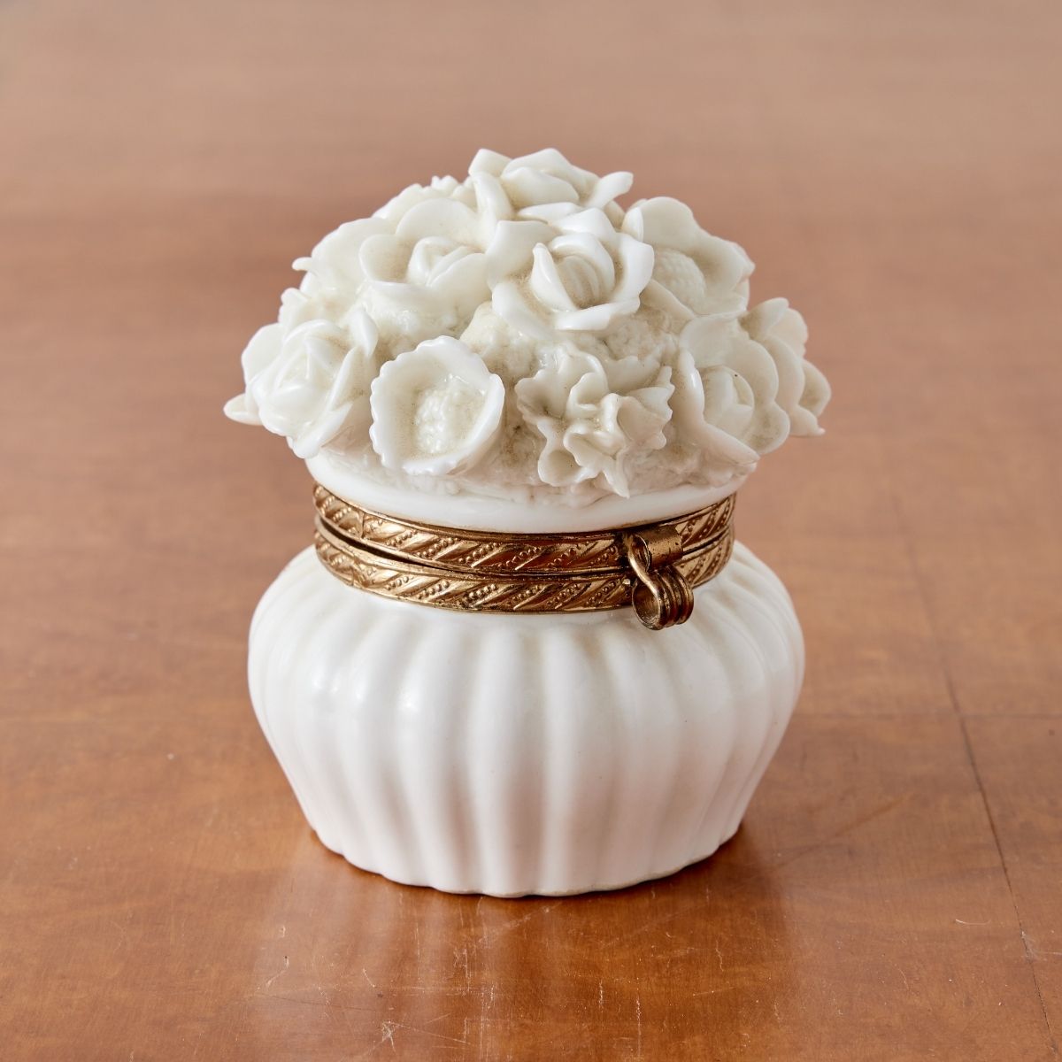 Porcelain Powder Jewelry Trinket Box - Caitlin Wilson Design