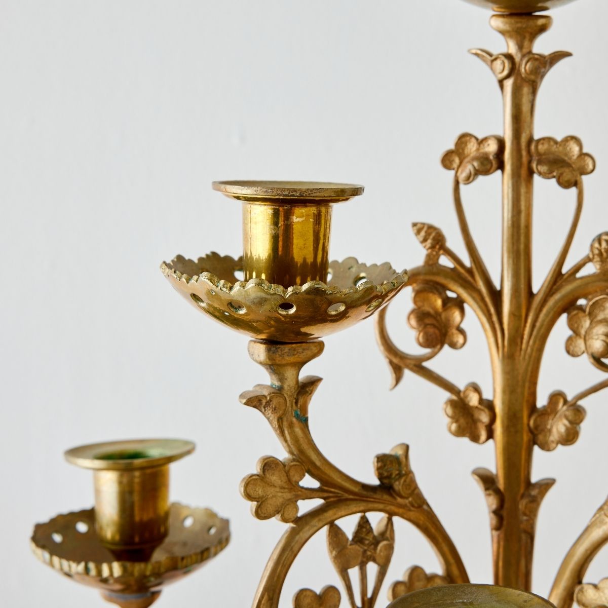 Six Candle Brass Candelabra - Caitlin Wilson Design