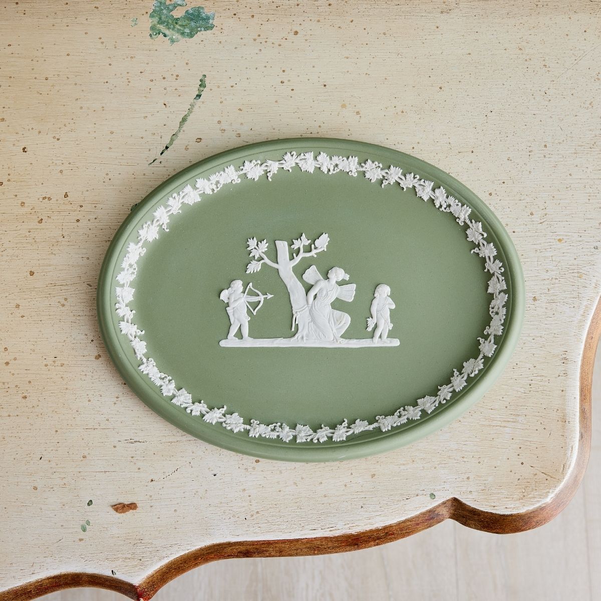 Wedgwood Sage Oval Tray