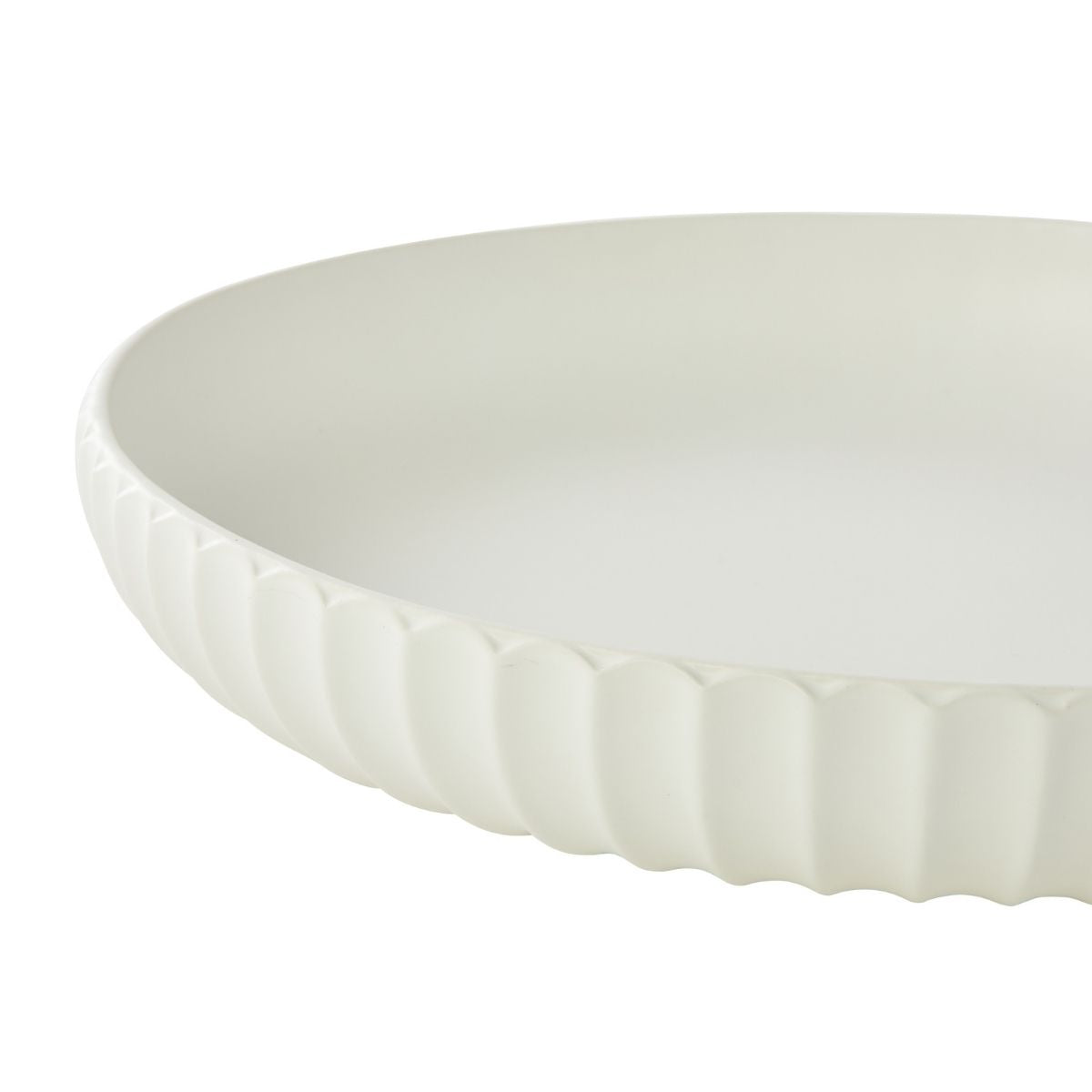 Large Fluted Dish