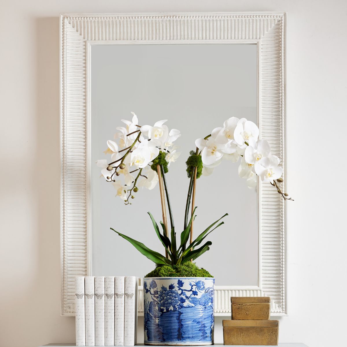 Fluted Wall Mirror